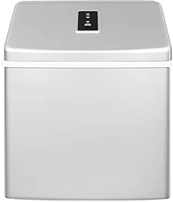 Machine à glaçons, Ice Maker Nugget Ice pour la maison 33Lbs/24H 24 glaçons prêts en 10-15 minutes d'arrêt automatique