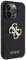 Guess PU 4G Glitter Big Metal Logo Case for iPhone 15 Pro Max Black