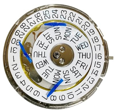 CHICHIYANG Automatische mechanische Uhr mit 6 Zeigern, Armbanduhr, Dual-Kalender, analog, bei 3 Uhr, Datum, Uhrwerk, Uhrenzubehör