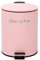 simpa 5L 5 Litre Matt Pink Slim Soft-Closing Pedal Dustbin.