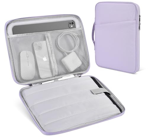 8 Inch Tablet Sleeve Case for 8.3 iPad mini 7 6/ Mini 5 4 7.9, Fire HD 8/8 Plus, Samsung Galaxy Tab A7 Lite 8.7, Compatible with Lenovo Tab M9/M8 8, Purple