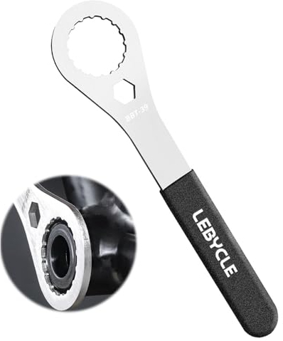 Begonia 16 Kernben 44mm Fahrrad Centerlock Werkzeug,Tretlager Entferner,Fahrrad Tretlagerschlüssel,Fahrrad Werkzeug Kompatibel mit Shimano BB51,52,BB70,BB71,72,Gineyea BB51,BB91,BB92L,GXP-Serie