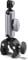 SHOOT Motorcycle/Bike Mount Handlebar Clamp Holder Clip, 360 Degree Rotation Camera Clamp for Gopro Hero 13 12 11 10 9 8 Insta 360 X4 X3 Ace Pro, for DJI Action Camera