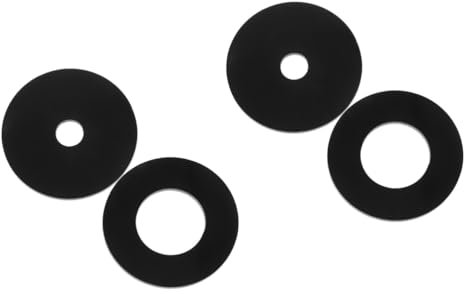 UKCOCO 4 Pcs Wood Milling Table Cover Router Table Tool Router Table Insert Ring Router Tool Woodworking Router Table Insert Ring for Router Insert Plate for Woodworking Plastic