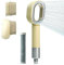 Filtersonic 3-in-1 Shower Head Doodle, Filtersonic 3-in-1 Shower Head with Sponge for Removing Hard Water, Residual Chlorine, Heavy Metal(Color:Beige,Size:)