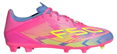adidas Performance F50 League FG/MG Stealth Victory rosagelbblau, 45 1/3 Unisex