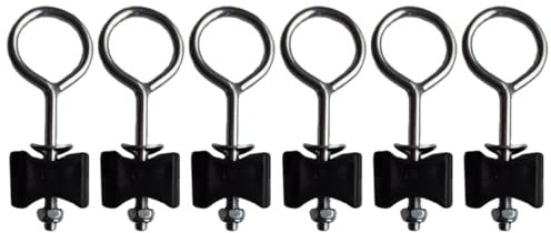 Kisangel 6stücke Trampolinschrauben Für Kindertrampoline Austauschbares Trampolinzubehör Professionelle Trampolinteile Aus Eisenmaterial Robuste Trampolin Muttern