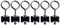 Kisangel 6pcs Runde Trampolin Schrauben Austauschbare Trampolin Teile Robuste Handwerkskunst