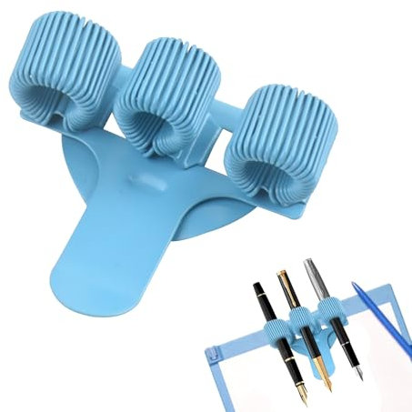 Krankenschwester Zubehör,Pflege Nurse Pen Holder Accessories Clip für Kasack Organizer Stifthalter Stiftehalter Notizbuch Altenpflege Halter Kalender Stift Tasche Arbeit Blau Buch Einziehbarer Gadgets