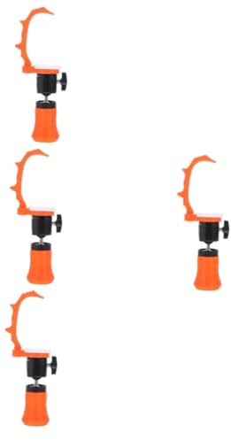 VILLCASE 4pcs Figure Rotating Table Holder Paints Mixer Coin Display Card Stand Shaker Easel Reel Mower Paint Agitator Turntable Scale Model Paint Mixer Card Display Stand Player Plastic