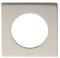 Kooples Hardware Square Rose Pack – Modern Door Handle Mounting Plates for Lever Handles (Concealed Fix) (Bright Stainless Steel)