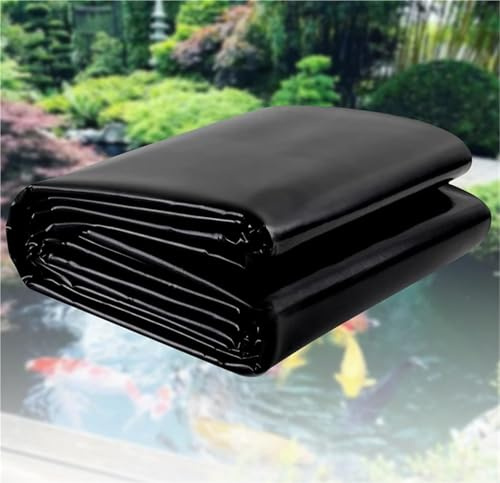 Telo laghetto, Membrana Resistente e Impermeabile, Rivestimento per laghetti da Giardino Esterno, stagni, Piscine Naturali, fontane, cascate e laghetti per Tartarughe(3x4m(9.8ftx13.1ft))