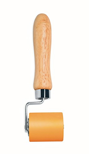 Steinel 6785 Andrückrolle Silikon,Andrücken von Kantenumleimer,Schweißen von PVC-Planen,Schweißfolien,Andrückwalze mit Kugelleager