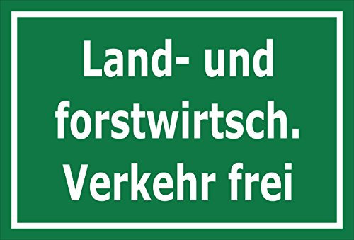 Melis-Folienwerkstatt Aufkleber Land- forstwirtsch. Verkehr - 15x10cm – 20 VAR S00359-024-E