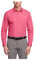 Van Heusen - Camicia da Uomo, vestibilità Regolare, Tessuto Popeline, Tinta Unita, Rosa del Deserto, 38 cm Collo 81 cm- 84 cm Manica