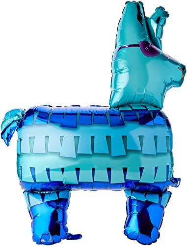 Anagram Battle Royal Lama-Folienballon, 84 cm, mehrfarbig