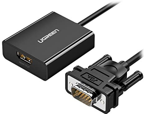UGREEN Adattatore VGA a HDMI con porta di carica Micro USB