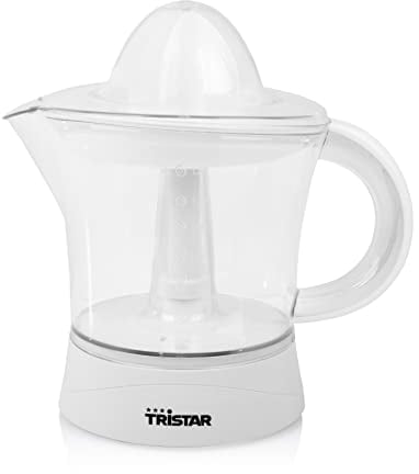 Tristar Spremiagrumi Elettrico CP-3006, 40 W, 1.2 Litri, Plastica, Bianco