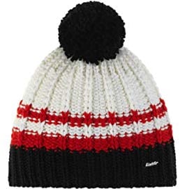 Eisbär Kova Bobble Hat Black/Adea-White