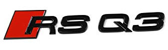 Audi 83A853740T94 Schriftzug RSQ3 schwarz Tuning Emblem Exclusive Black Edition Logo