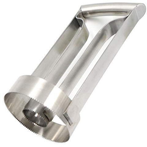Ananasschneider Ananas Entferner Edelstahl Ananasschäler - Schneiden Sie Ananas schnell, und Kernentfernung, Küche Cutter, Dickere Klinge, mit ergonomischem Griff, Schäler für Küchengeräte