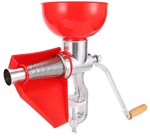 banapoy Manueller Entsafter aus Aluminiumlegierung für Tomaten, Zitronen, Orangen, Kiwi, Avocado, Gemüse, Obst - Tomatenpresse Orangenpresse Zitruspresse