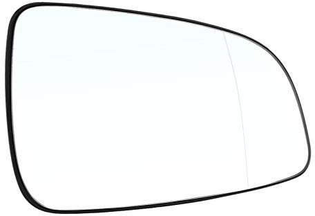 Qiilu Cristal de espejo retrovisor lateral de puerta derecha de coche para para Astra 2004-2016 6428785 S8p795 carcasa retrovisor astra cristal espejo retrovisor