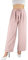 JOPHY & CO. Pantaloni Donna Elegante a Vita Alta con Fiocco Decorato (cod. 6303) (Rosa, 2XL)