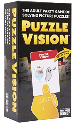 WHAT DO YOU MEME? RPG484 Puzzle Vision Spiel, schwarz