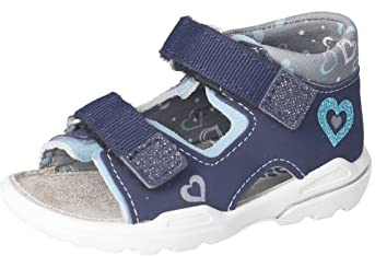 RICOSTA Mädchen Sandalen Kittie, Kinder Lauflernschuhe, Weite: Mittel, waschbar