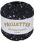 Pailletten Beilaufgarn auf 25 Gramm Knäuel in verschiedenen Farben (Schwarz mit Pailletten in Silber)