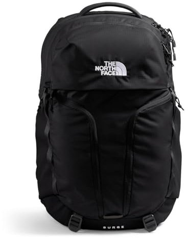 THE NORTH FACE Surge Commuter Laptop-Rucksack für Damen, PFAS-frei, TNF Black/TNF Black-npf, Einheitsgröße, Modern