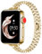 Juntan Elegante cinturino in acciaio inox da 49 mm per Apple Watch da donna da 45 mm, 44 mm, 42 mm, 49 mm, sottile cinturino in metallo per iWatch Band Gold Series 10 9 8 SE 7 6 5 4 3 Ultra 2 1