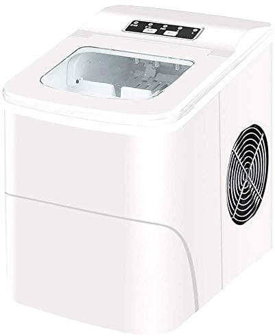 Ice Maker 26 Lb/24H Portable Ice Maker Copper Ice Cube Maker Quick Ice Making Can Choose 3 Sizes of Ice Cubes peng peng