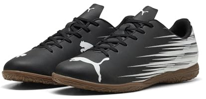 Puma Chaussures de Football Attacanto II ItSoccer pour Homme, Puma Noir Puma Blanc., 44 EU