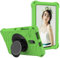 Compatible with Samsung Galaxy Tab E 8.0 T377 Case, Shockproof Cover Hard Kickstand Protective Case Kids Case for Samsung Galaxy Tab E 8.0 T377 8.0inch Tablet Cover with Shoulder Strap Case(Green)