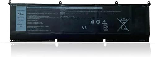 11.4V 56Wh 8FCTC Laptop Battery Compatible for Dell XPS 15 9500 Precision 5550 Alienware M15 R3 R4 M17 R3 R4 Series New Battery for 69KF2 8FCTC 08FCTC 70N2F 070N2F