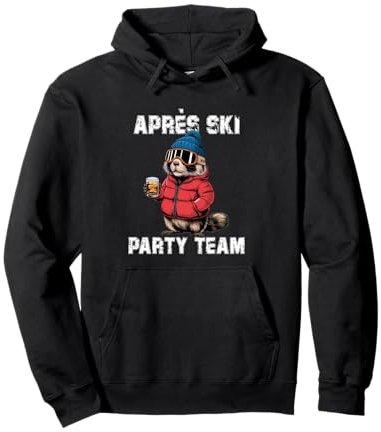 Apres Ski Party Crew Gruppen Outfit Skiurlaub Pullover Hoodie