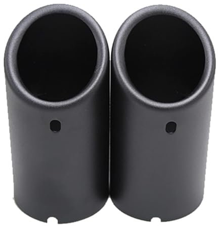 Auspuff Schalldämpfer Für B&MW E30 E36 E46 E90 E91 E92 E93 F30 320i 325i 328i 2006–2010 F30 GT 2013–2018 Auto-Auspuffrohr-Schalldämpferspitze(2pcs Matte Black)