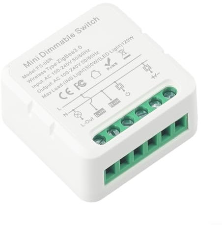Wired For Smart Dimmer Switch for Dimmable LED Lights Seamless Integration with & Home Automation Systems (Dimming All The Way ())
