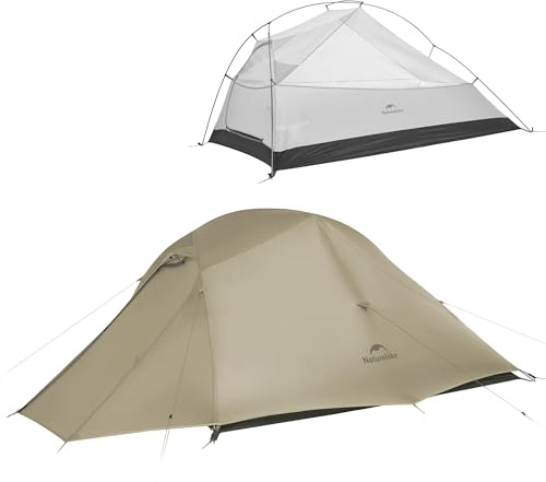 Naturehike Neu Cloud-up 3 Pro/Base Ultraleichtes Zelte 3 Personen Zelt 3-4 Saison für Camping Wandern