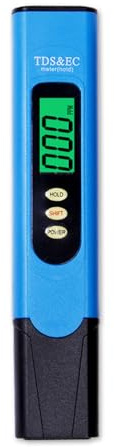 Wassermonitor Digital Tester EC / Temp Meter mit Hintergrundbeleuchtung für Aquarium Fish Tanks Pool Monitor Digital Ec / Temp Meter mit für Aquarium Fish Tanks Pool