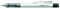 Tombow Porte-mines MONO graph 07 blanc - mine 0,7 mm, HB, gomme intégrée rechargeable [SH-MG23-R7]