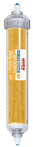 Amtra Cartridge Osmosis System 190 - Antisilikatharzkartusche für Aquarien, Farbumschlag nach Osmose zur vollständigen Entfernung von SiO4 aus osmotischem Wasser