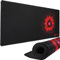 KLIM - Alfombrilla de ratón XL - Superficie Amplia - Alfombrilla de ratón Gaming Extra Grande - Base de Goma Antideslizante - Superficie con Textura de Alta precisión - 900 x 400 x 4 mm - Rojo