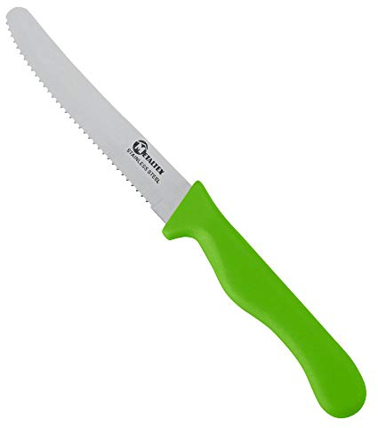 METALTEX 248132013 CHROMOTHERAPY Basic Brotzeitmesser 21,5 cm - GRÜN
