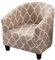 TOPCHANCES Sesselbezug, Cabrio-Stil, bedruckt, geometrisches Muster, für Sofa, Relax Club, Badewannenstuhl, Sesselbezug, dehnbar, Polyester (Stuhlbezug, Stil B)