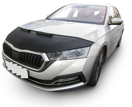 AB3-00579 Auto Bra kompatibel mit Skoda Octavia IV Mk4 NX Bj. ab 2020 Haubenbra Steinschlagschutz Tuning Bonnet Bra