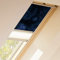 VELUX Original Dachfenster Duo Verdunkelungsrollo für SK08, Universum, mit weißer Führungsschiene