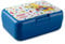 Zenker meets Haribo Brotdose für Kinder – Lunch-Box für die Schule, den Kindergarten oder als Frühstücksbox – Brotzeitbox im Haribo-Design, Blau/Bunt